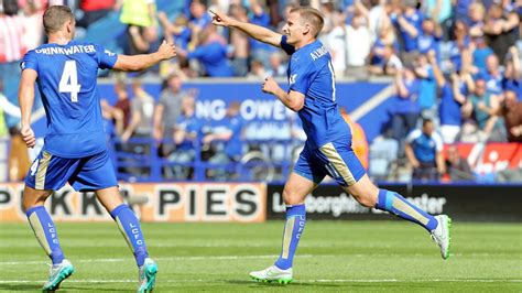 chloe fulford|Marc Albrighton dedicates Leicester goal to his family .